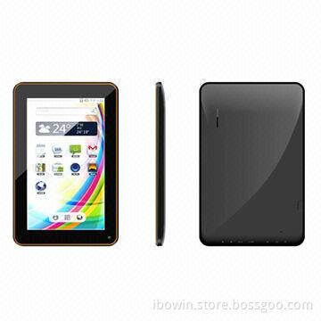7-inch Google's Android Tablet PCs with 1,024 x 600P IPS Screen, 1/8GB Storage/Back Camera Optional